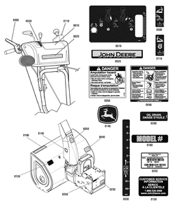 Part Location Diagram of 1737449YP Murray Decal 8527E